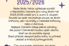 Ungu dan Krem Ilustrasi Budayakan Membaca Sejak Dini Poster - 1